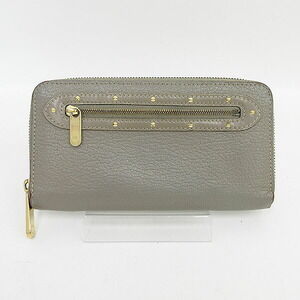 Louis Vuitton Suhali Zippy Wallet Round Zipper Long Verone Gray